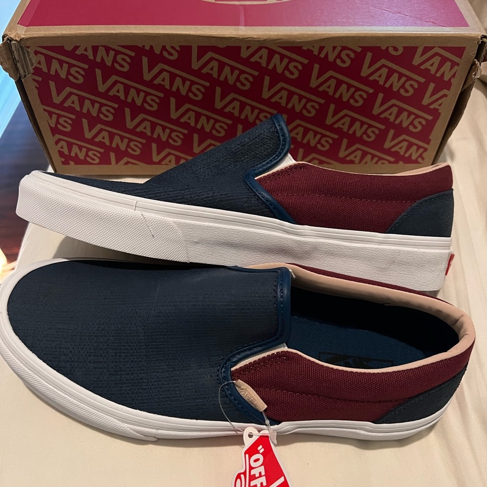 Vans slip on 9.5 W or 8 M